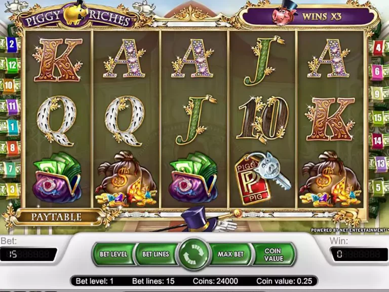 ทดลองเล่น Piggy Riches